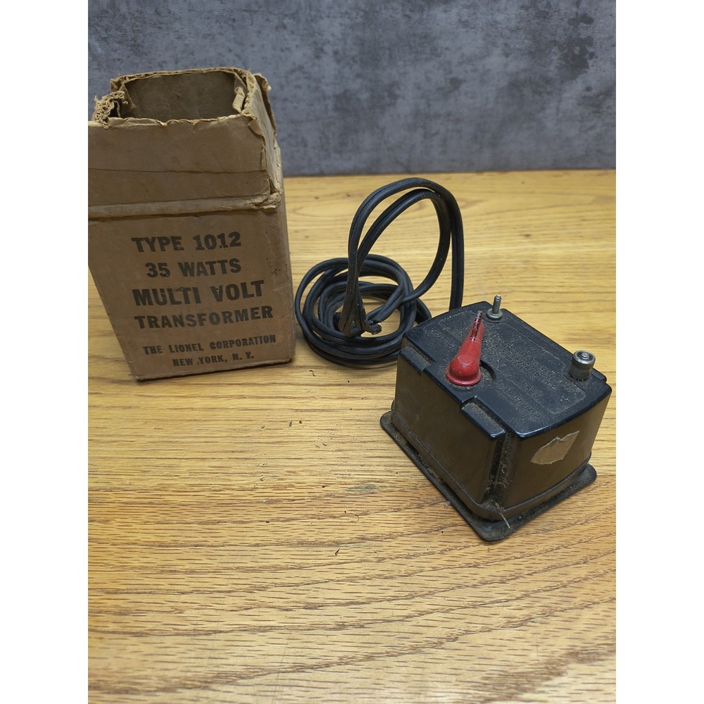 Lionel Type 1012 Power Transformer‎ Model Railroad Train AS IS NOT WORKING
